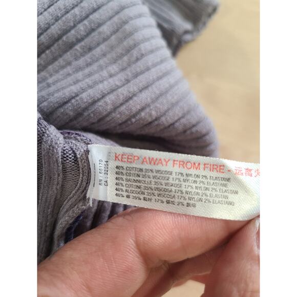 Free People Floral Knit Square Neckline Fairy Whimsygoth Bodysuit - Picture 9 of 9